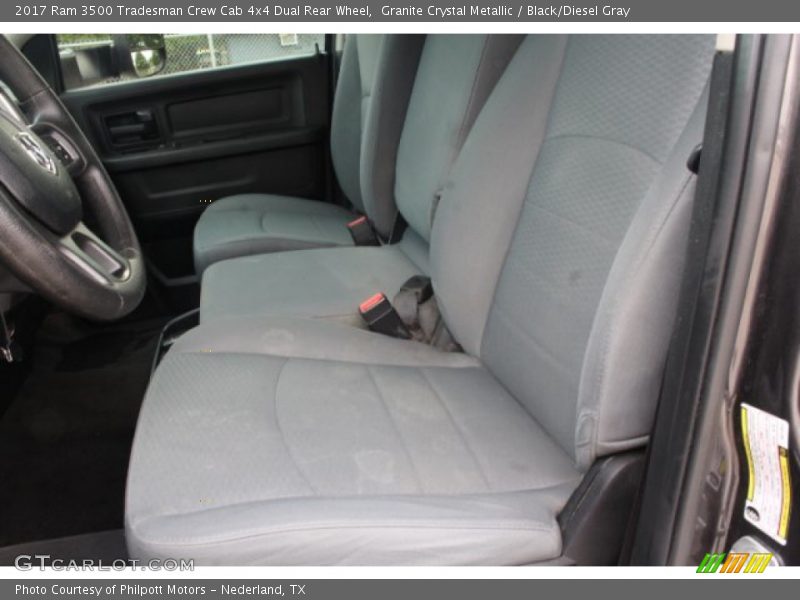 Granite Crystal Metallic / Black/Diesel Gray 2017 Ram 3500 Tradesman Crew Cab 4x4 Dual Rear Wheel