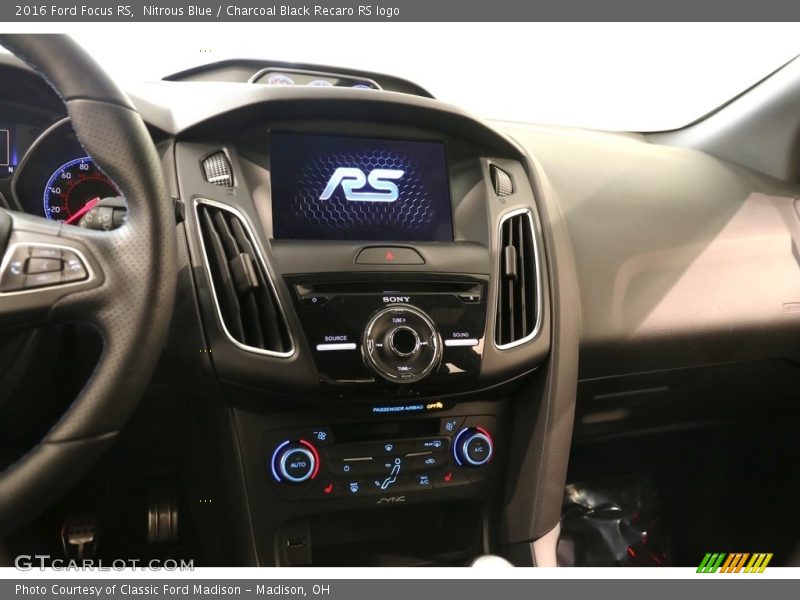 Controls of 2016 Focus RS