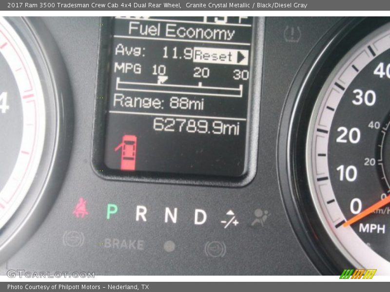 Granite Crystal Metallic / Black/Diesel Gray 2017 Ram 3500 Tradesman Crew Cab 4x4 Dual Rear Wheel