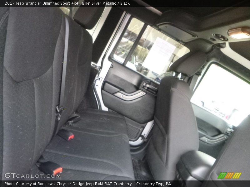 Billet Silver Metallic / Black 2017 Jeep Wrangler Unlimited Sport 4x4