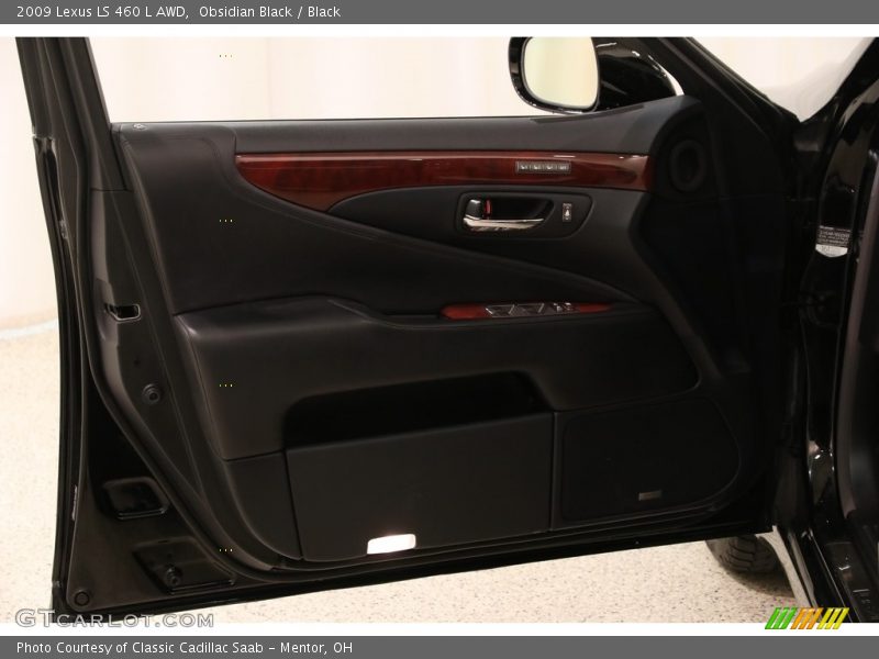 Obsidian Black / Black 2009 Lexus LS 460 L AWD