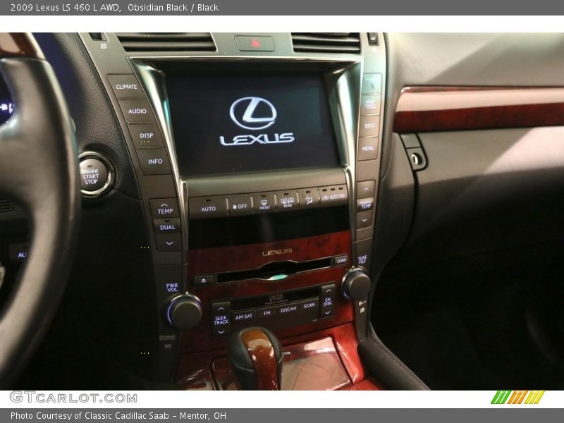 Obsidian Black / Black 2009 Lexus LS 460 L AWD