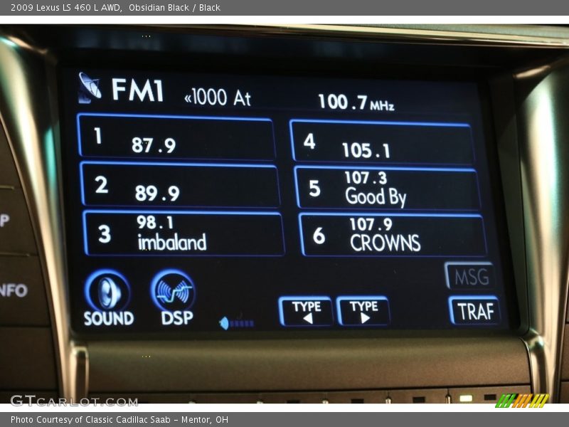 Obsidian Black / Black 2009 Lexus LS 460 L AWD