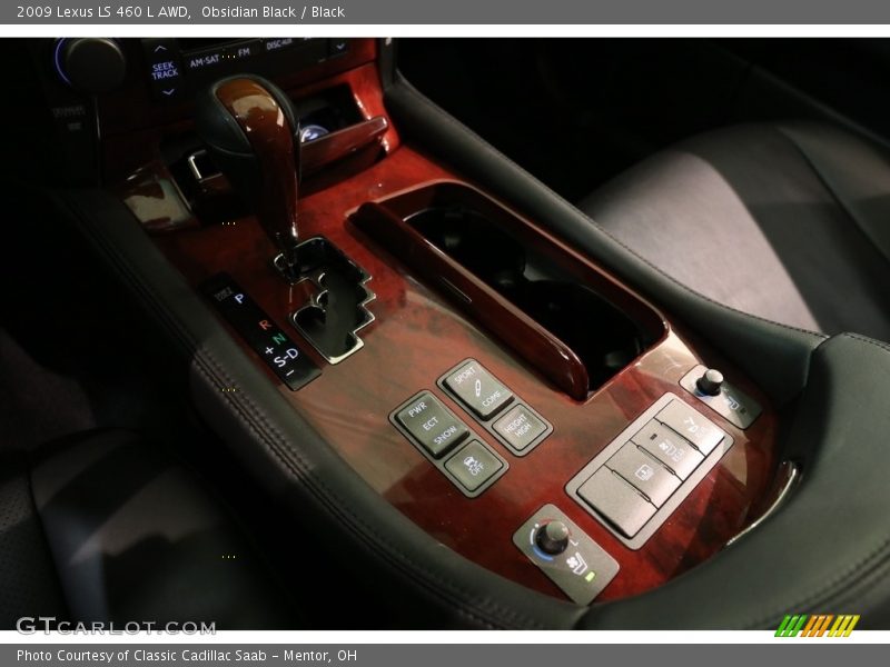Obsidian Black / Black 2009 Lexus LS 460 L AWD