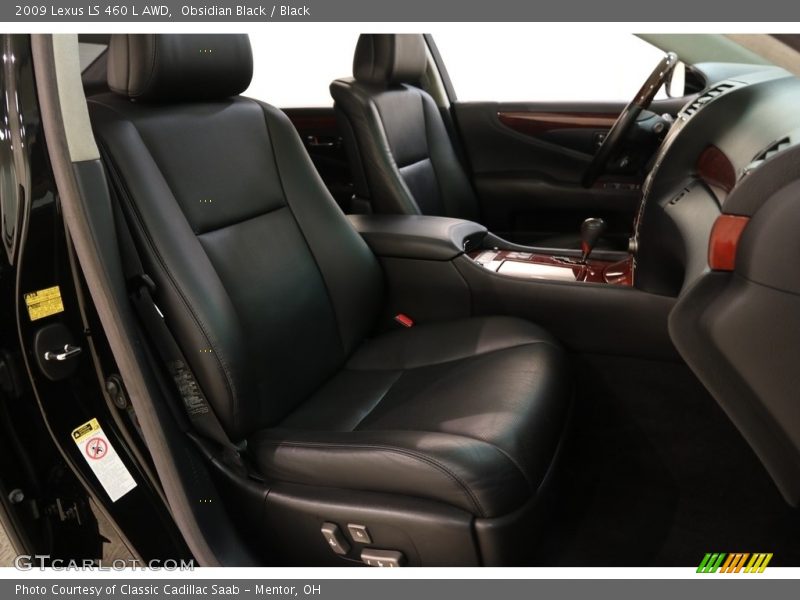 Obsidian Black / Black 2009 Lexus LS 460 L AWD