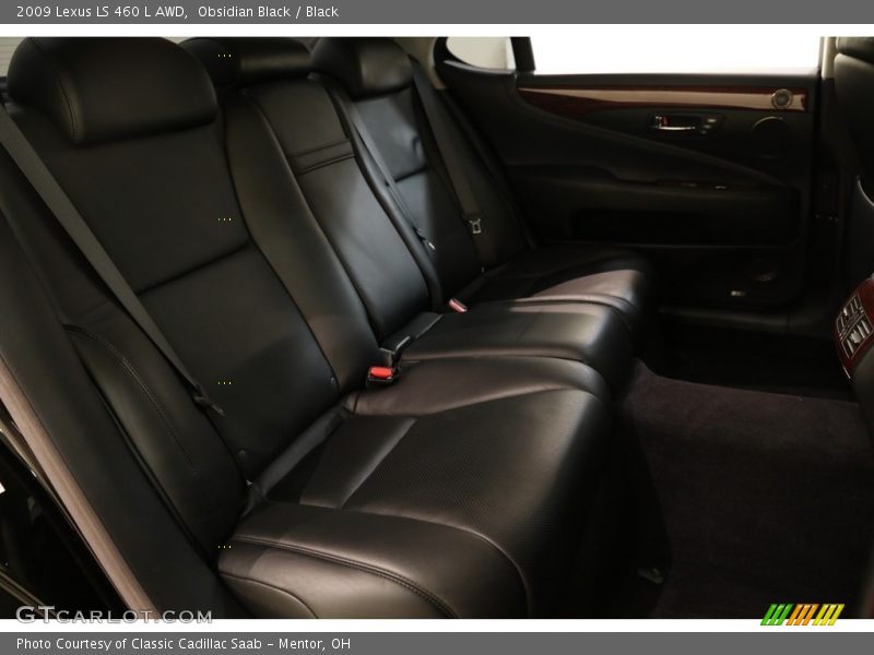 Obsidian Black / Black 2009 Lexus LS 460 L AWD