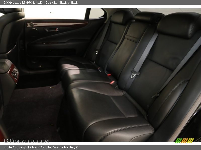 Obsidian Black / Black 2009 Lexus LS 460 L AWD