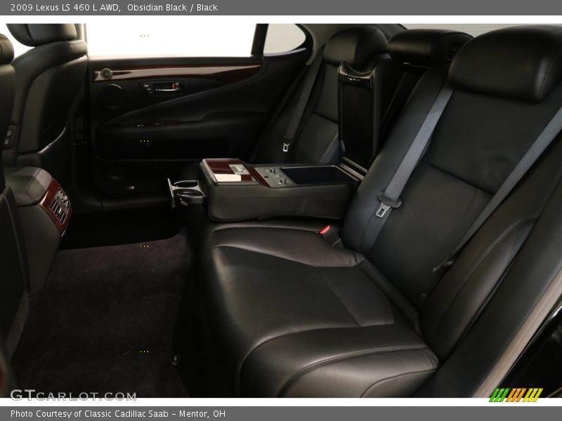 Obsidian Black / Black 2009 Lexus LS 460 L AWD