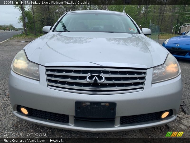 Liquid Platinum Metallic / Graphite 2006 Infiniti M 35x Sedan