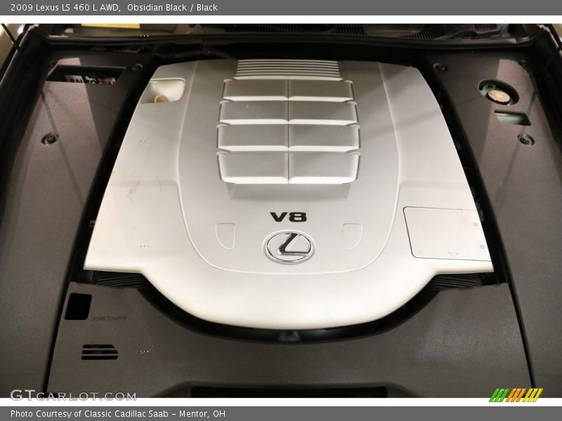 Obsidian Black / Black 2009 Lexus LS 460 L AWD
