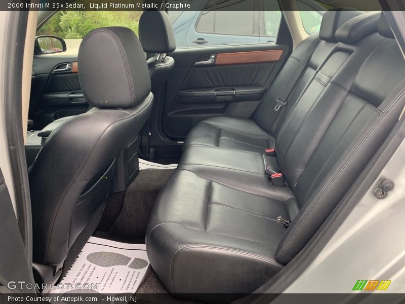 Liquid Platinum Metallic / Graphite 2006 Infiniti M 35x Sedan