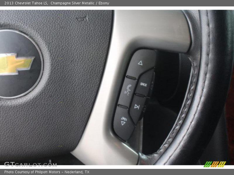 Champagne Silver Metallic / Ebony 2013 Chevrolet Tahoe LS