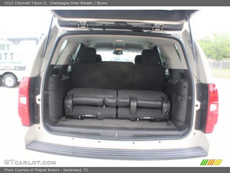 Champagne Silver Metallic / Ebony 2013 Chevrolet Tahoe LS