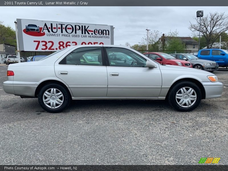 Lunar Mist Metallic / Gray 2001 Toyota Camry LE