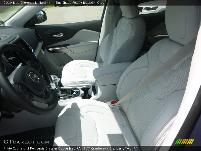 Blue Shade Pearl / Black/Ski Grey 2019 Jeep Cherokee Limited 4x4