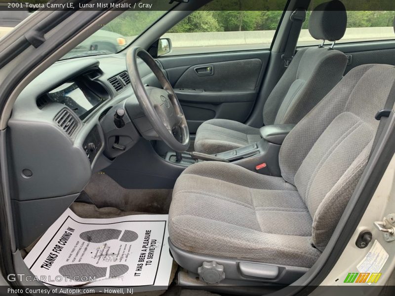 Lunar Mist Metallic / Gray 2001 Toyota Camry LE