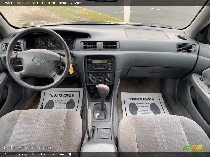 Lunar Mist Metallic / Gray 2001 Toyota Camry LE
