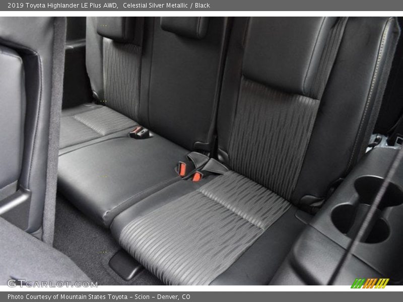 Celestial Silver Metallic / Black 2019 Toyota Highlander LE Plus AWD