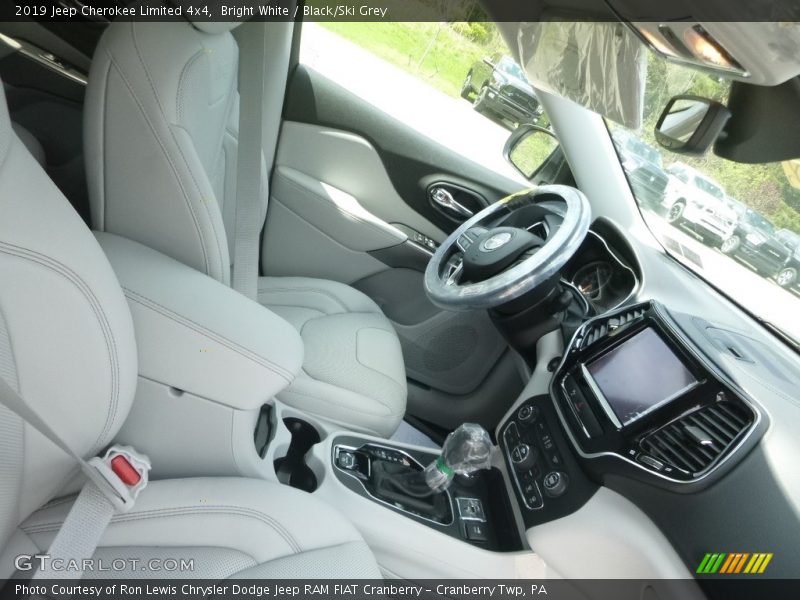 Bright White / Black/Ski Grey 2019 Jeep Cherokee Limited 4x4