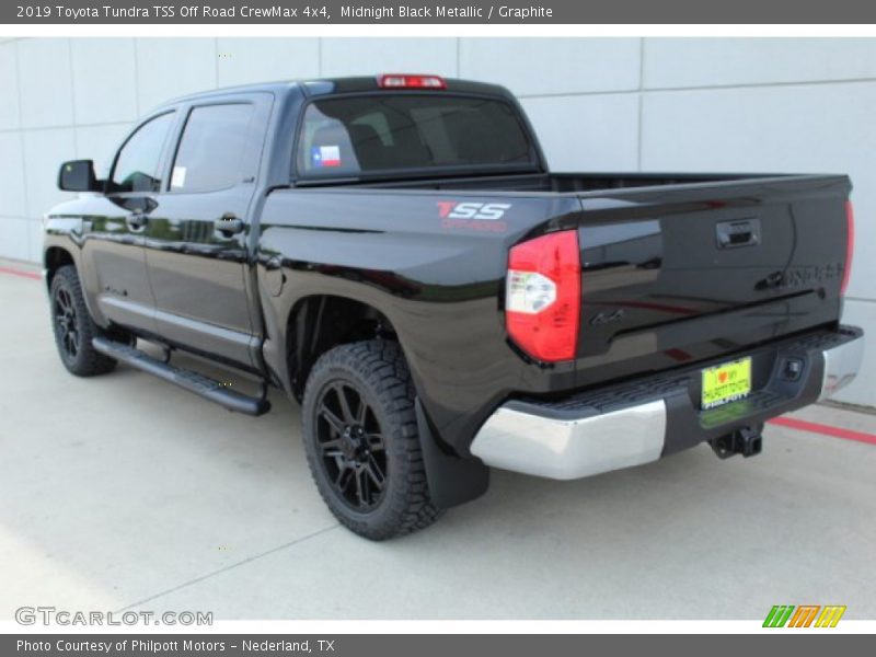 Midnight Black Metallic / Graphite 2019 Toyota Tundra TSS Off Road CrewMax 4x4