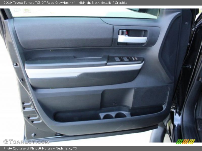 Midnight Black Metallic / Graphite 2019 Toyota Tundra TSS Off Road CrewMax 4x4