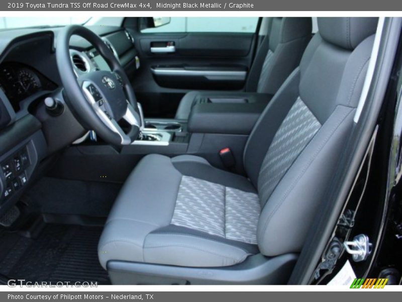 Midnight Black Metallic / Graphite 2019 Toyota Tundra TSS Off Road CrewMax 4x4