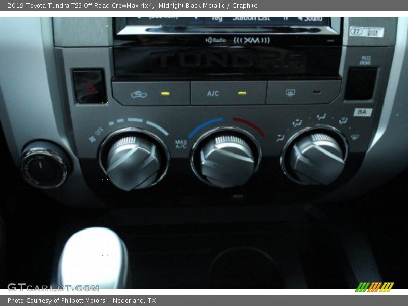 Midnight Black Metallic / Graphite 2019 Toyota Tundra TSS Off Road CrewMax 4x4