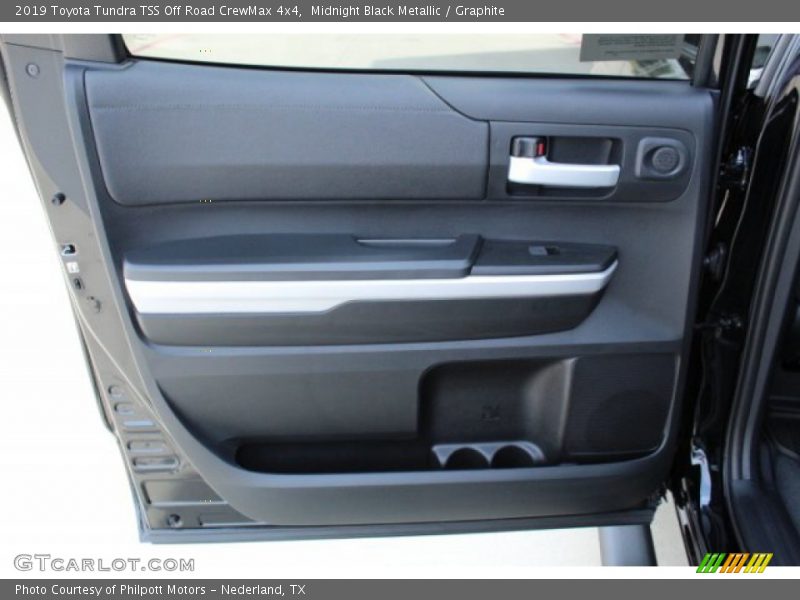Midnight Black Metallic / Graphite 2019 Toyota Tundra TSS Off Road CrewMax 4x4