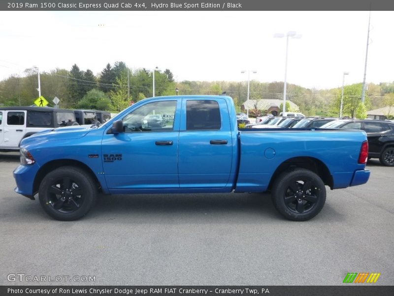 Hydro Blue Sport Edition / Black 2019 Ram 1500 Classic Express Quad Cab 4x4