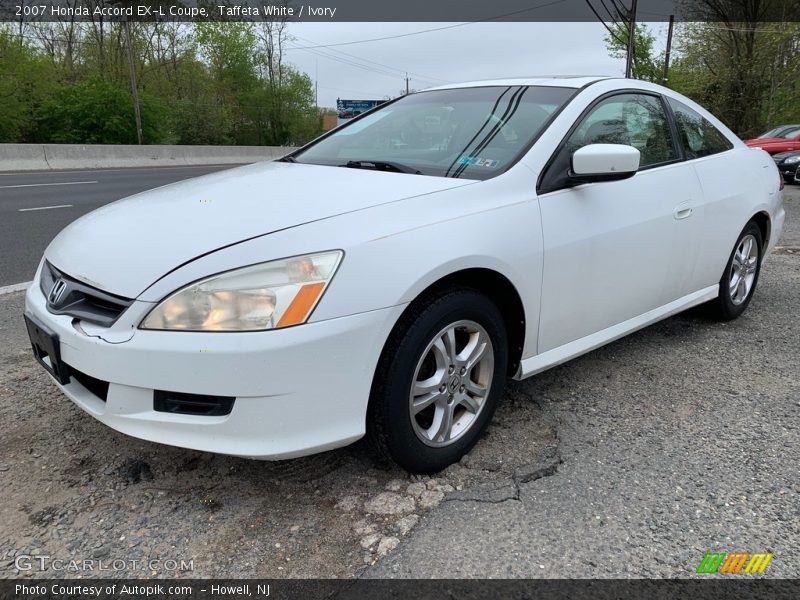 Taffeta White / Ivory 2007 Honda Accord EX-L Coupe