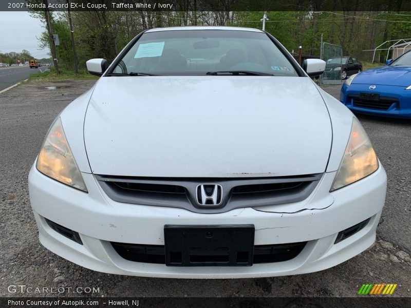 Taffeta White / Ivory 2007 Honda Accord EX-L Coupe