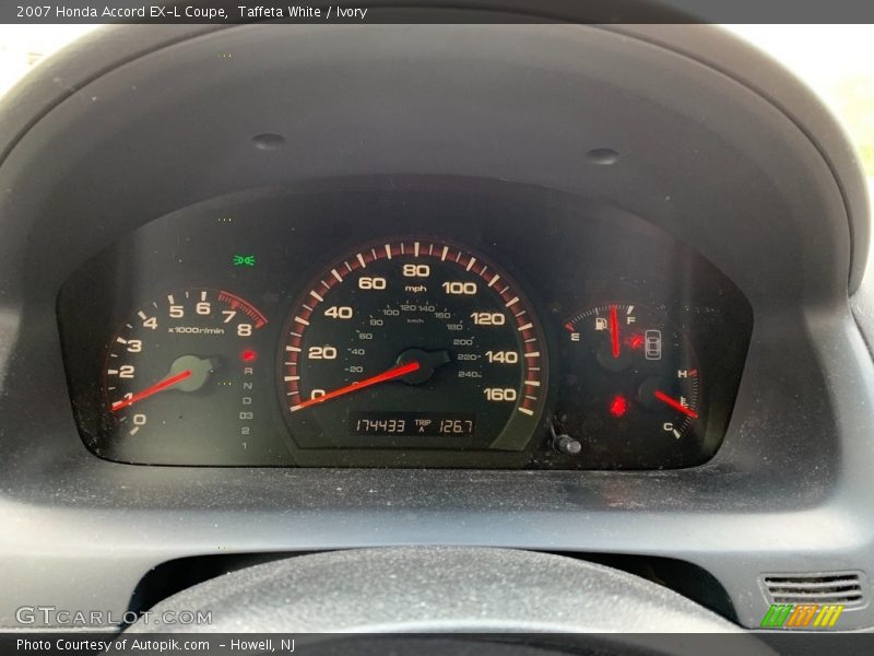 Taffeta White / Ivory 2007 Honda Accord EX-L Coupe