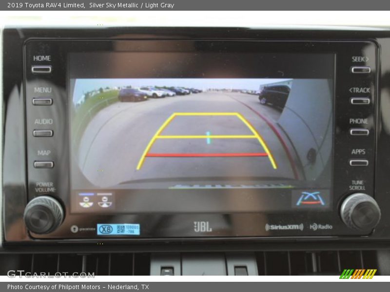 Silver Sky Metallic / Light Gray 2019 Toyota RAV4 Limited