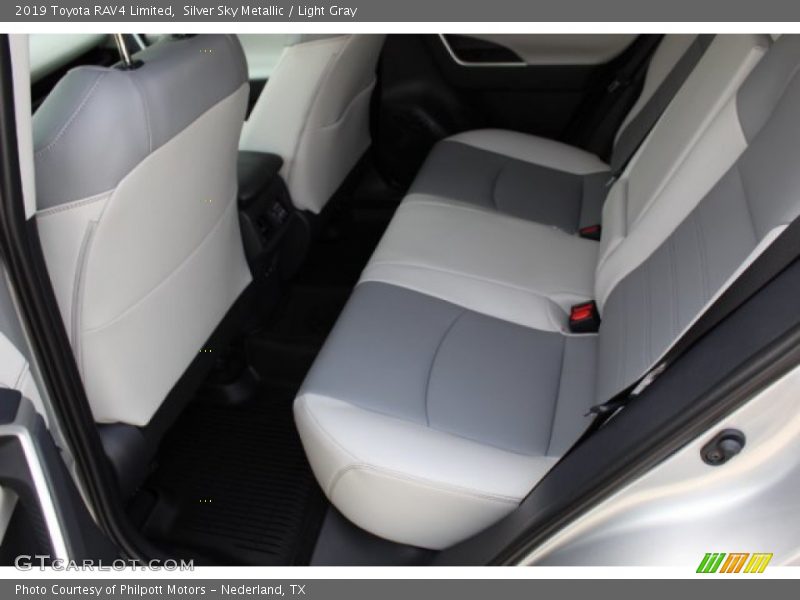 Silver Sky Metallic / Light Gray 2019 Toyota RAV4 Limited