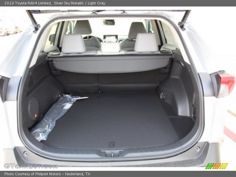 Silver Sky Metallic / Light Gray 2019 Toyota RAV4 Limited