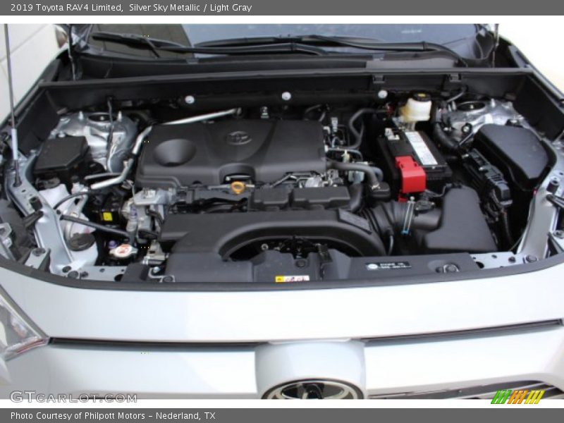 Silver Sky Metallic / Light Gray 2019 Toyota RAV4 Limited