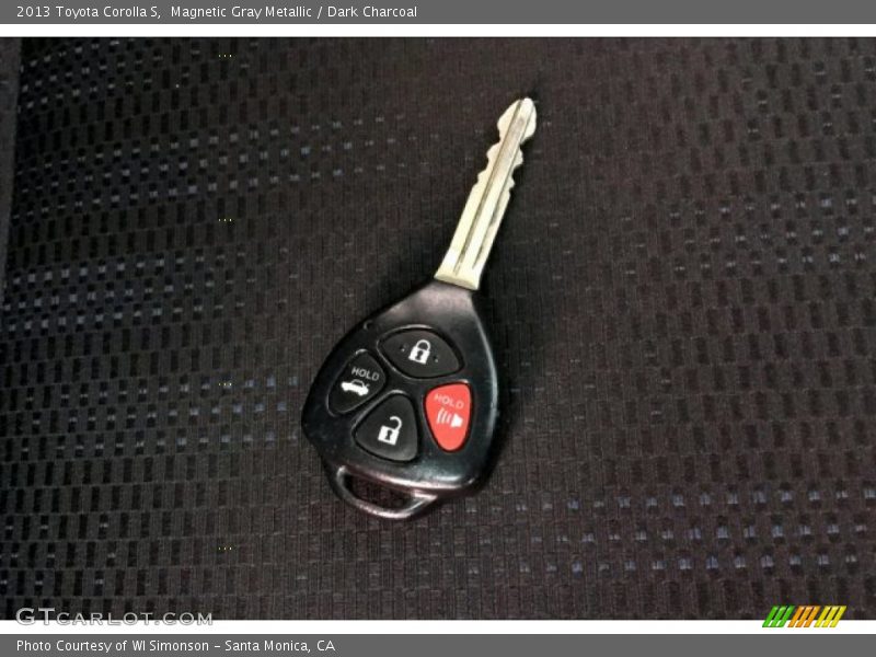 Magnetic Gray Metallic / Dark Charcoal 2013 Toyota Corolla S