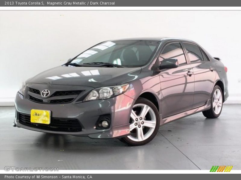 Magnetic Gray Metallic / Dark Charcoal 2013 Toyota Corolla S