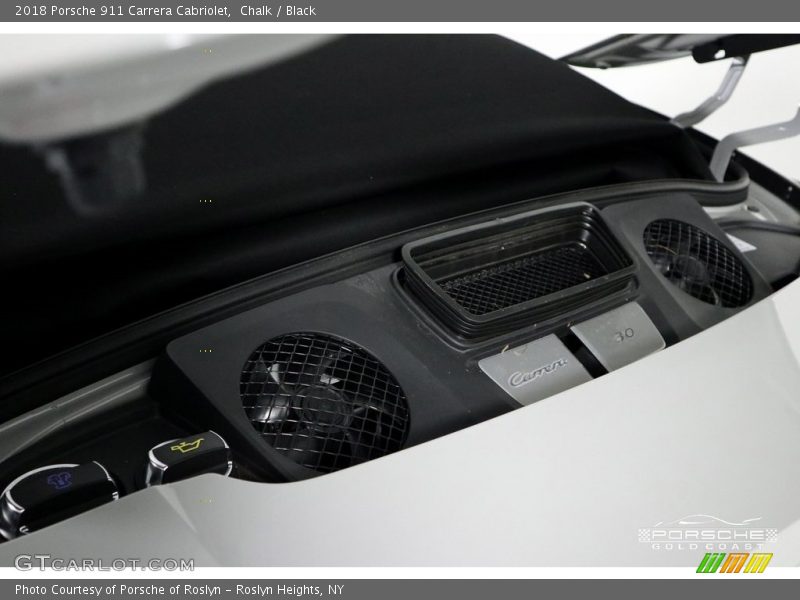  2018 911 Carrera Cabriolet Engine - 3.0 Liter DFI Twin-Turbocharged DOHC 24-Valve VarioCam Plus Horizontally Opposed 6 Cylinder