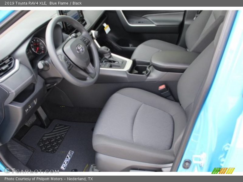 Blue Flame / Black 2019 Toyota RAV4 XLE