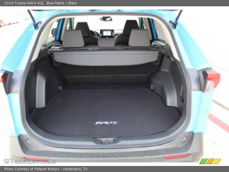 Blue Flame / Black 2019 Toyota RAV4 XLE