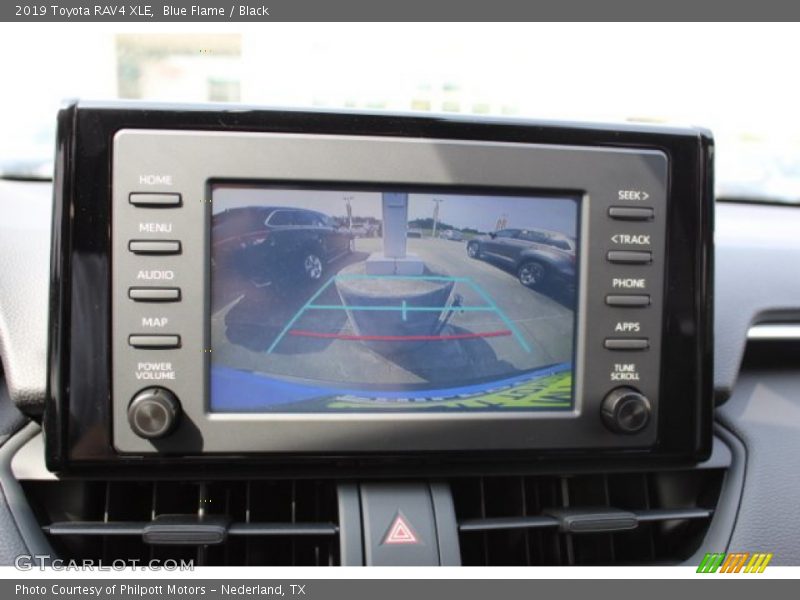 Blue Flame / Black 2019 Toyota RAV4 XLE