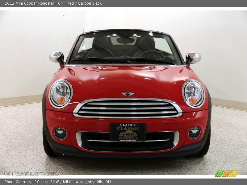 Chili Red / Carbon Black 2013 Mini Cooper Roadster