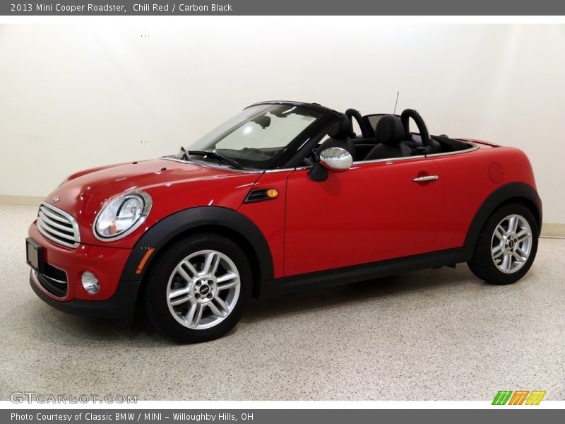 Chili Red / Carbon Black 2013 Mini Cooper Roadster