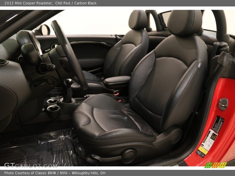 Chili Red / Carbon Black 2013 Mini Cooper Roadster