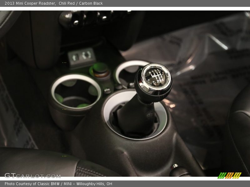 Chili Red / Carbon Black 2013 Mini Cooper Roadster