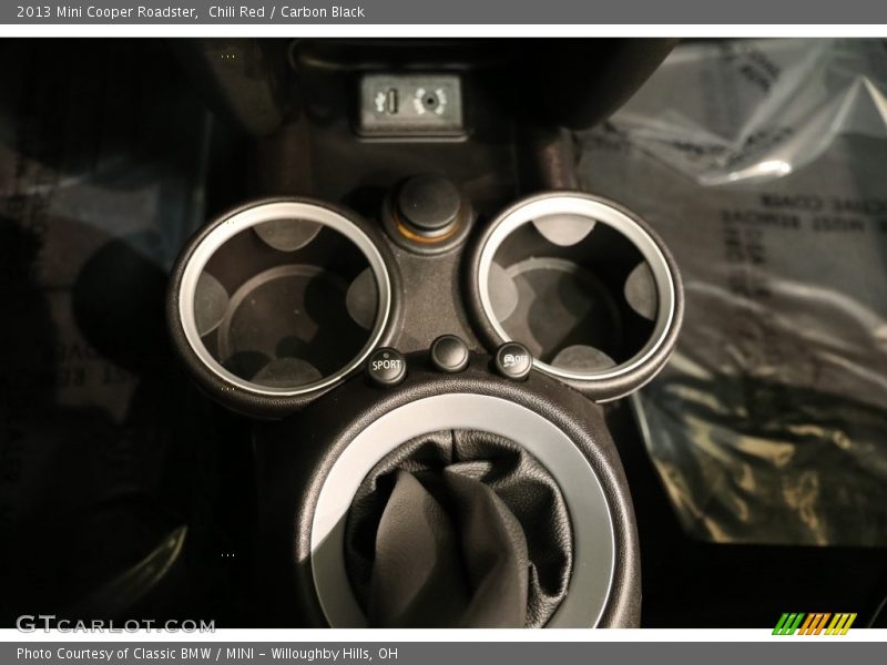 Chili Red / Carbon Black 2013 Mini Cooper Roadster