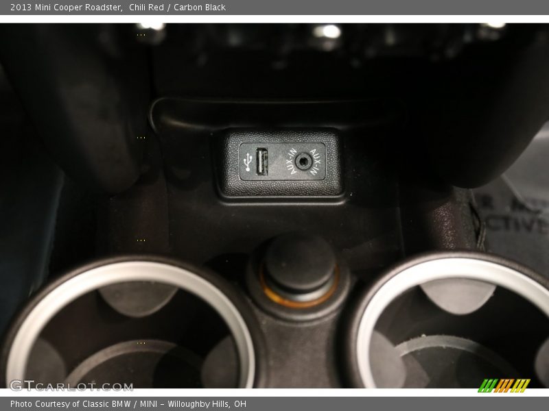 Chili Red / Carbon Black 2013 Mini Cooper Roadster
