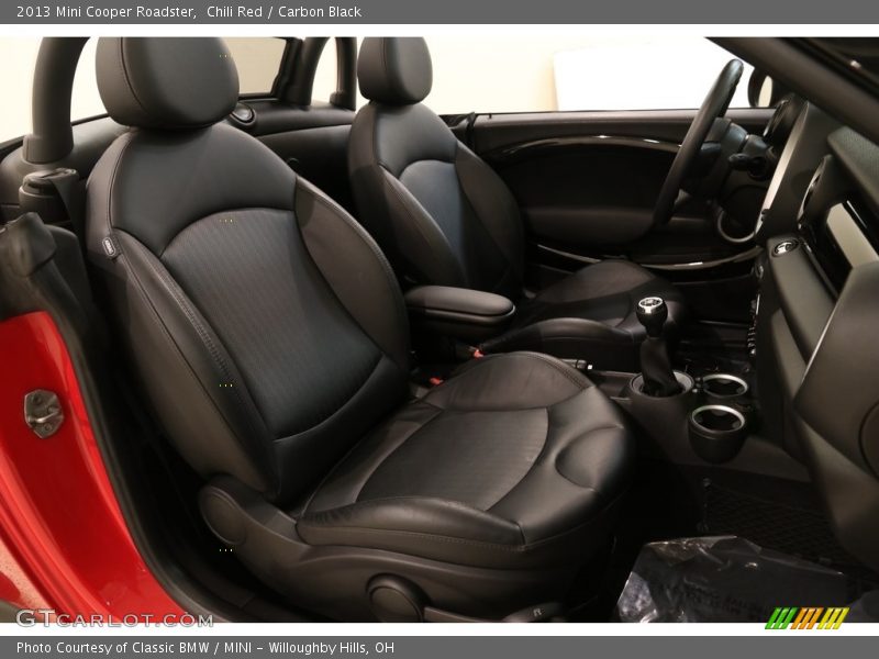 Chili Red / Carbon Black 2013 Mini Cooper Roadster