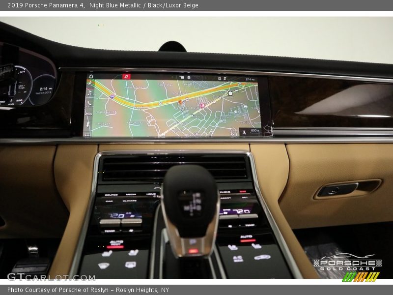 Night Blue Metallic / Black/Luxor Beige 2019 Porsche Panamera 4